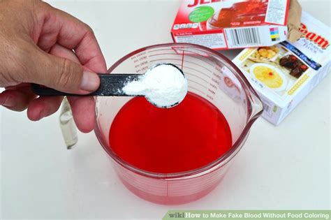 does fake blood made with food coloring stain clothes - washing blood without food coloring.